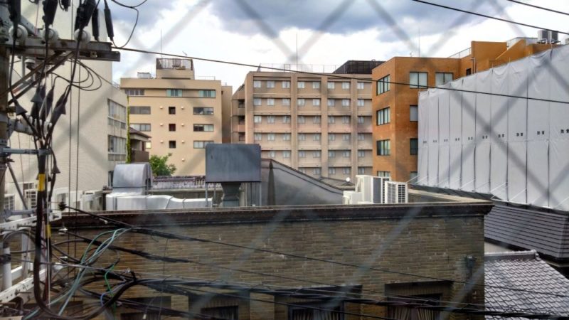 コンフォートイン京都四条烏丸・客室からの眺望