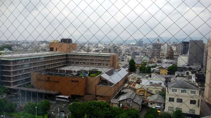 コンフォートホテル京都堀川五条・客室からの眺望