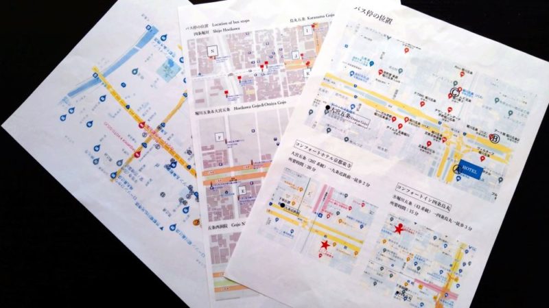 コンフォートホテル京都堀川五条・案内図コピー