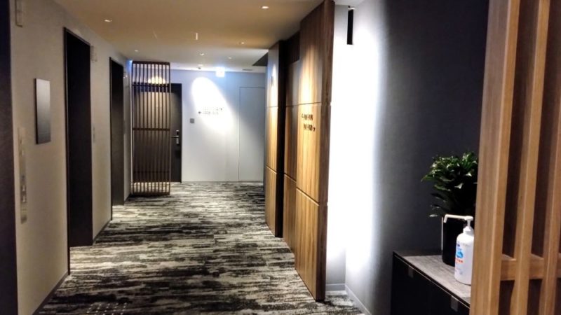 ダイワロイネットホテル姫路・客室階廊下